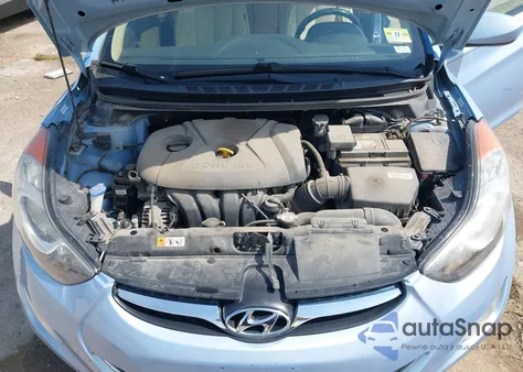 2012 Hyundai Elantra Gls (Ulsan Plant) from USA, damaged, VIN KMHDH4AE4CU312973